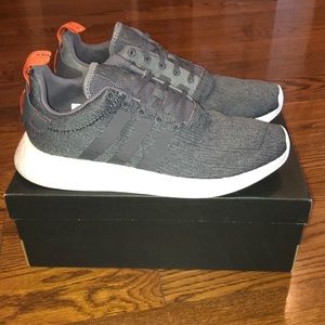 NMD R2 grey/orange (size 11)
